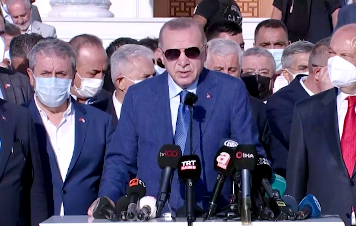 Erdoğan: Taliban’la görüşeceğiz, onun inancıyla ters bir yanımız yok