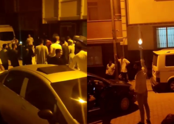 Esenyurt'ta 'Korona' halayı