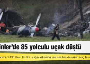 Filipinler’de 85 yolculu uçak düştü