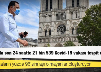 Fransa'da Kovid-19 nedeniyle ölenlerin sayısı 111 bin 576'ya yükseldi
