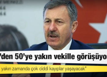 Gelecek Partili Özdağ: AKP’den 50’ye yakın vekille görüşüyoruz