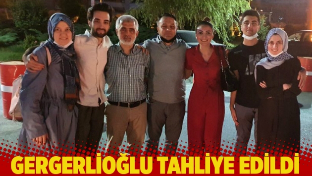 Gergerlioğlu tahliye edildi