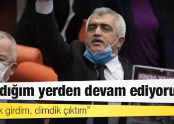 Gergerlioğlu: Kaldığım yerden devam ediyorum