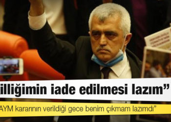 Gergerlioğlu: Vekilliğimin iade edilmesi lazım