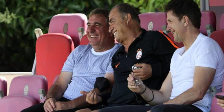 Hagi ve Popescu, Galatasaray idmanında