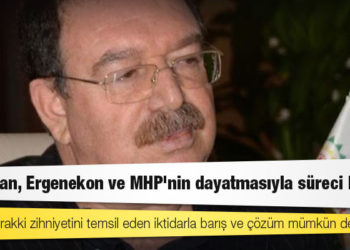 Hatip Dicle: Erdoğan, Ergenekon ve MHP'nin dayatmasıyla süreci bitirdi
