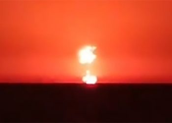 Hazar Denizi'nde b&uuml;y&uuml;k patlama