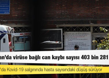 Hindistan'da Kovid-19 nedeniyle ölenlerin sayısı 403 bin 281'e yükseldi