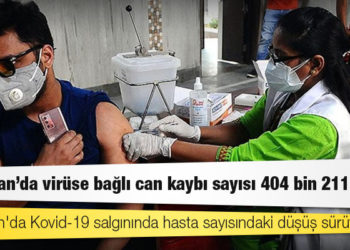 Hindistan'da Kovid-19 nedeniyle ölenlerin sayısı 404 bin 211'e yükseldi
