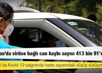 Hindistan'da Kovid-19 nedeniyle ölenlerin sayısı 413 bin 91'e yükseldi