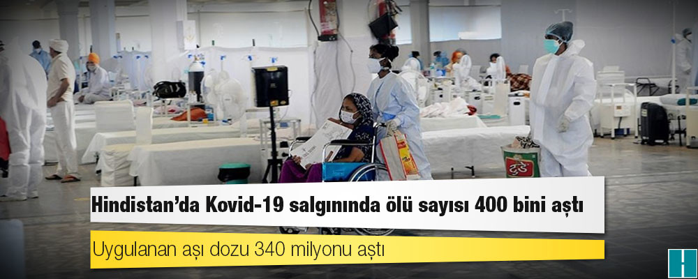 Hindistan'da Kovid-19 salgınında ölü sayısı 400 bini aştı