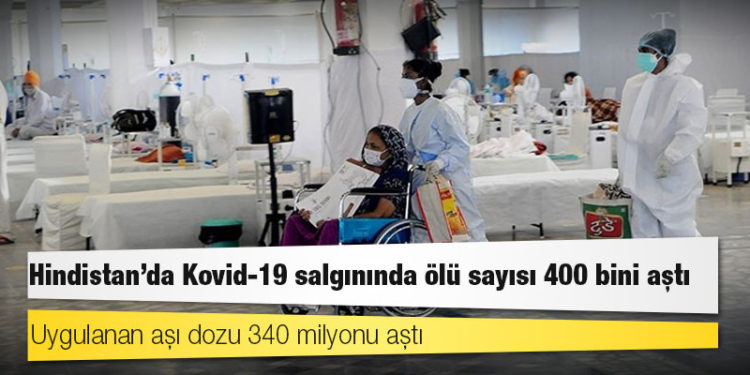 Hindistan'da Kovid-19 salgınında ölü sayısı 400 bini aştı