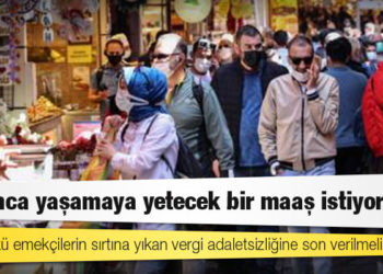 KESK: Çarşıda, pazarda yaşanan gerçek enflasyon oranında, insanca yaşamaya yetecek bir maaş istiyoruz