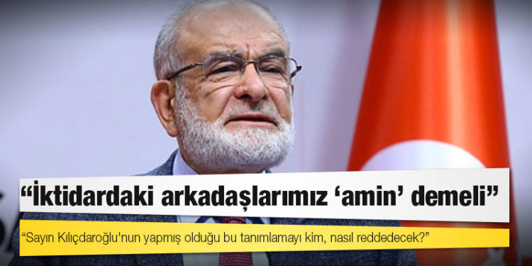 Karamollaoğlu'ndan Kılıçdaroğlu'nun açıkladığı cumhurbaşkanı adayı kriterlerine destek açıklaması: İktidardaki arkadaşlarımız 'amin' demeli