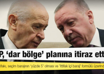 Kulis: MHP, 'dar bölge' planına itiraz etti; Cumhur ittifakı, seçim barajının ‘yüzde 5’ olması ve ’ittifak içi baraj’ formülü üzerinde duruyor