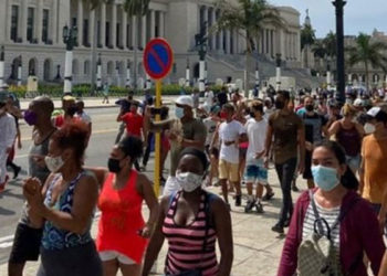 Küba'daki hükümet karşıtı eylemlerden sonra onlarca kişi gözaltına alındı