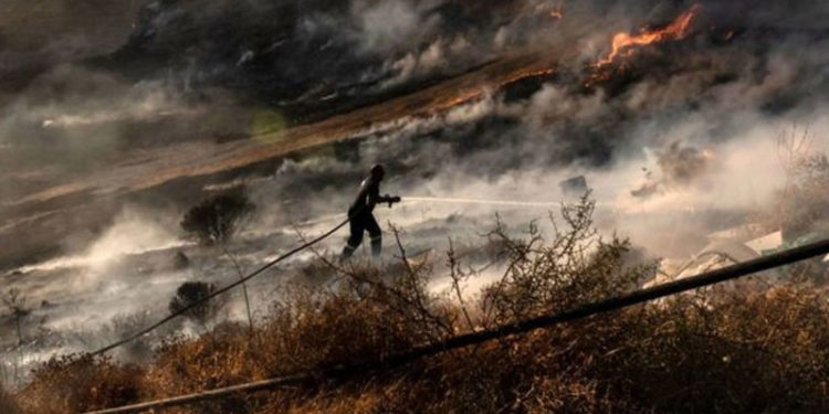 Kıbrıs'ta dört kişinin hayatını kaybettiği yangın, 2 gün sonra kontrol altına alındı
