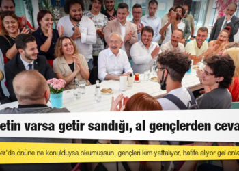 Kılıçdaroğlu'ndan Erdoğan'a: Yine prompter’da önüne ne konulduysa okumuşsun, gençleri kim yaftalıyor, hafife alıyor gel onlara soralım