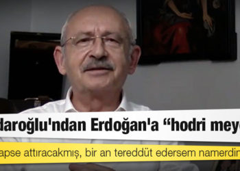 Kılıçdaroğlu'ndan Erdoğan'a hodri meydan!: Beni hapse attıracakmış, bir an tereddüt edersem namerdim!