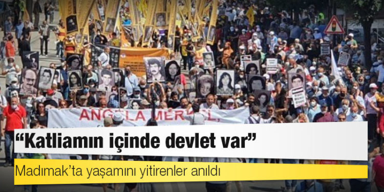 Madımak’ta yaşamını yitirenler anıldı: Katliamın içinde devlet var