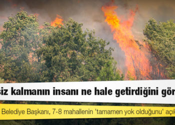 Manavgat Belediye Başkanı, 7-8 mahallenin 'tamamen yok olduğunu' açıkladı: "Çaresiz kalmanın insanı ne hale getirdiğini gördüm"