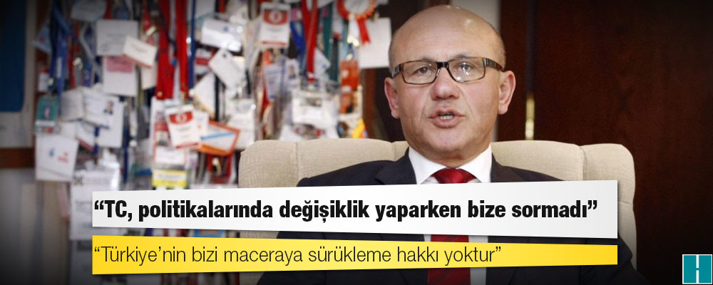 Mehmet Ali Talat: 'Türkiye'nin bizi maceraya sürükleme hakkı yoktur'