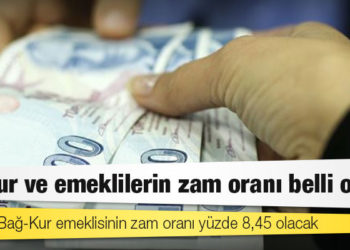 Memur ve emeklilerin zam oranı belli oldu