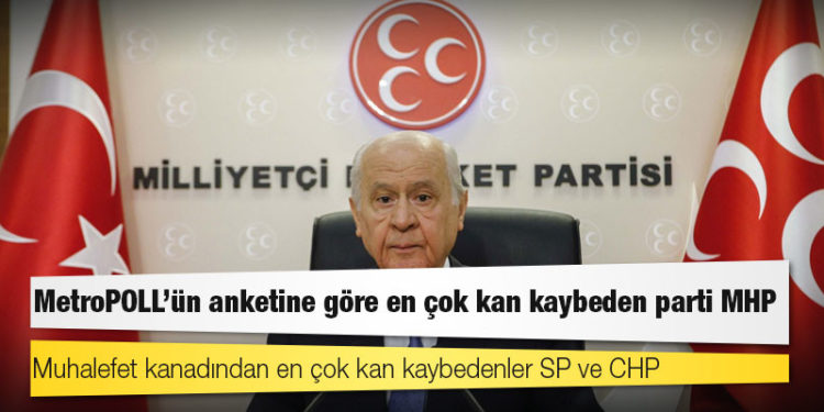 MetroPOLL’ün anketine göre en çok kan kaybeden parti MHP