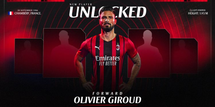 Milan, Olivier Giroud transferini resmen açıkladı