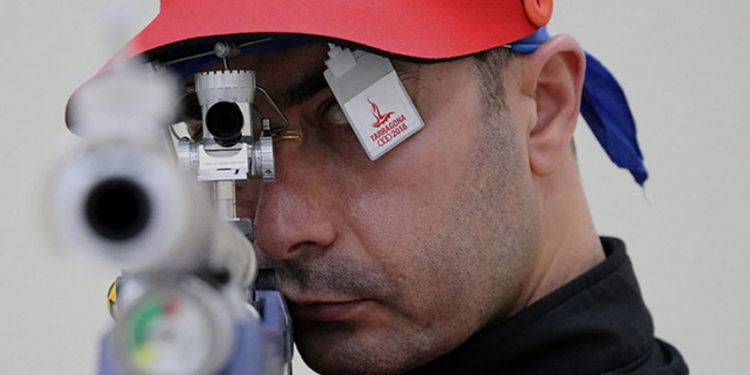 Milli atıcı Ömer Akgün olimpiyat dördüncüsü oldu