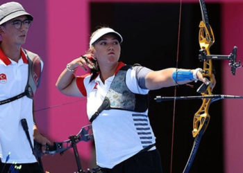Milli okçular Mete Gazoz ve Yasemin Ecem Anagöz karışık takımda Tokyo 2020'yi 4. tamamladı