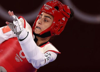 Milli tekvandocu Hatice Kübra İlgün, bronz madalya kazandı