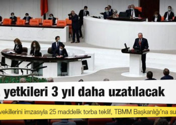 OHAL yetkileri 3 yıl daha uzatılacak