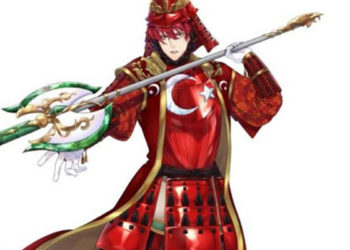 Olimpiyatlara katılan ülkelerin bayrakları, anime karakterler üzerine giydirildi