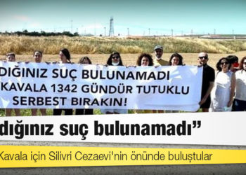 Osman Kavala için Silivri Cezaevi'nin önünde buluştular