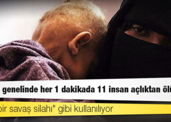 Oxfam: Dünya genelinde her 1 dakikada 11 insan açlıktan ölüyor