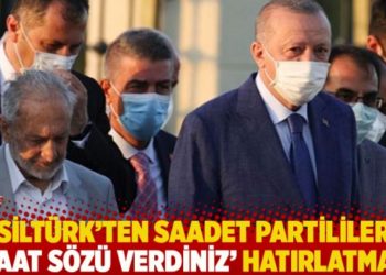 Oğuzhan Asilt&uuml;rk'ten Saadet Partililere 'İtaat s&ouml;z&uuml; verdiniz' hatırlatması