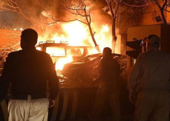 Pakistan'da patlama: 10 ölü, 39 yaralı