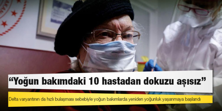 Prof. Dr. Demirhan: 'Yoğun bakımdaki 10 hastadan dokuzu aşısız'