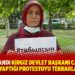 Reyhan İnandı Kırgız Devlet Başkanı Caparov’un eşinin yaptığı protestoyu tekrarlayacak
