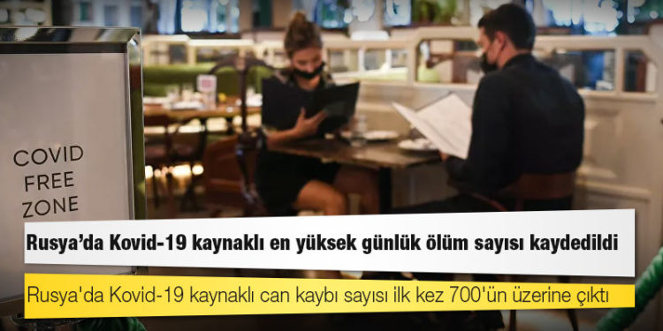 Rusya'da Kovid-19 nedeniyle ölenlerin sayısı 139 bin 316’ya yükseldi