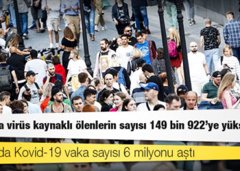 Rusya'da Kovid-19 nedeniyle ölenlerin sayısı 149 bin 922'ye yükseldi
