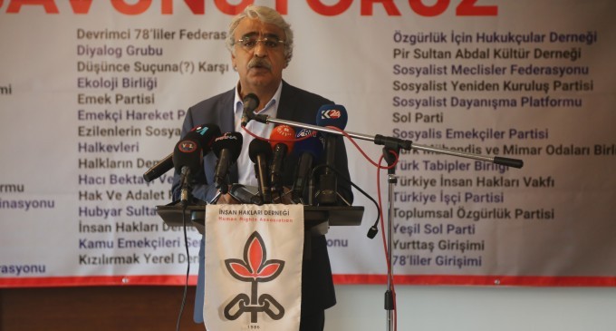 Sancar: Demokrasi ısrarının tek yolu ortak mücadeleyi büyütmek