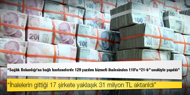 Sağlık Bakanlığı’na bağlı bazı kamu hastanelerinin ihaleleri aynı adreslere gitti