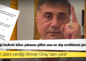 Sedat Peker'in silah iddiasında adı geçen Ahmet Onay: Bahsettiği kişilerle kilise yakınına gittim ama ne alıp verdiklerini görmedim