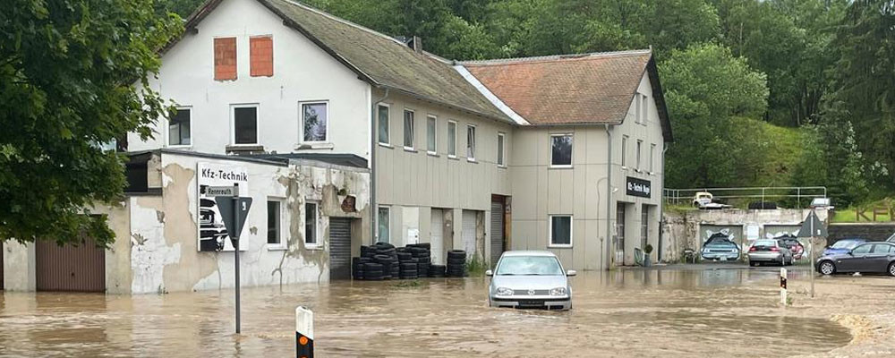 Sel felaketi şimdi de Bavyera ve Saksonya'da