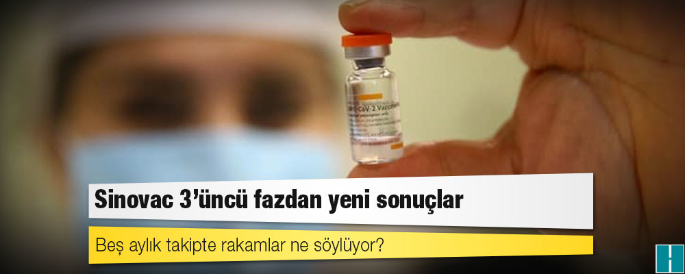 Sinovac 3’üncü fazdan yeni sonuçlar: Beş aylık takipte rakamlar ne söylüyor?