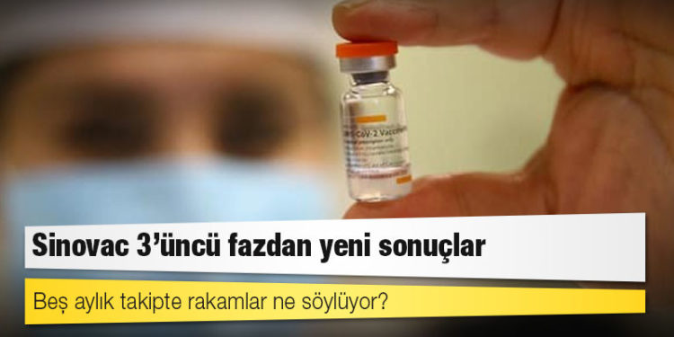 Sinovac 3’üncü fazdan yeni sonuçlar: Beş aylık takipte rakamlar ne söylüyor?