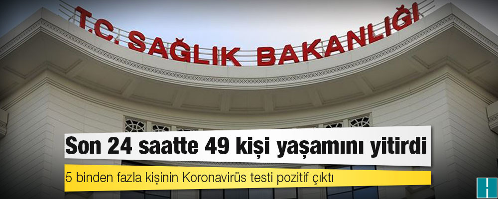 Türkiye'de Koronavirüs: Son 24 saatte 49 kişi yaşamını yitirdi, 5 binden fazla kişinin Koronavirüs testi pozitif çıktı