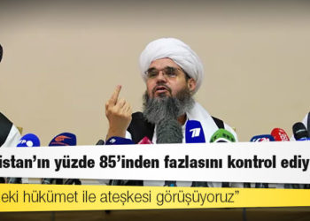 Taliban: Afganistan'daki iktidarı tümüyle gasp etmeyi hedeflemiyoruz